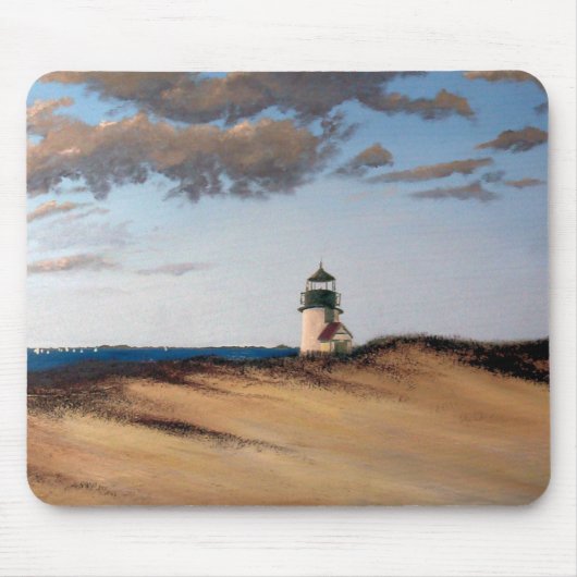 Brant Point Harmony Nantucket Lighthouse Mousepad Muismat (Voorkant)