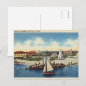 Brant Point Light, Nantucket, Massachusetts Briefkaart (Voorkant / Achterkant)