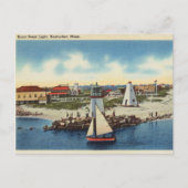 Brant Point Light, Nantucket, Massachusetts Briefkaart (Voorkant)