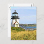 Brant Point Lighthouse 2 -  LOOK Briefkaart (Voorkant / Achterkant)