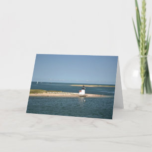 Brant Point Lighthouse Card Kaart