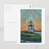 Brant Point Lighthouse Painting, Nantucket, Vereni Briefkaart (Voorkant / Achterkant)