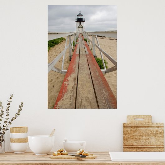Brant Point Lighthouse Poster (Keuken)