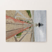 Brant Point-vuurtoren Legpuzzel (Horizontaal)