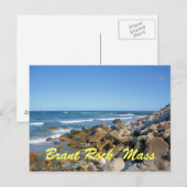 Brant Rock Massachusetts Briefkaart (Voorkant / Achterkant)