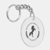 Brantham acryl Sleutelhanger (Voorkant Links)