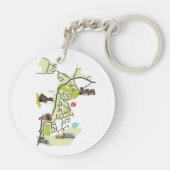 Brantham acryl Sleutelhanger (Achterkant)