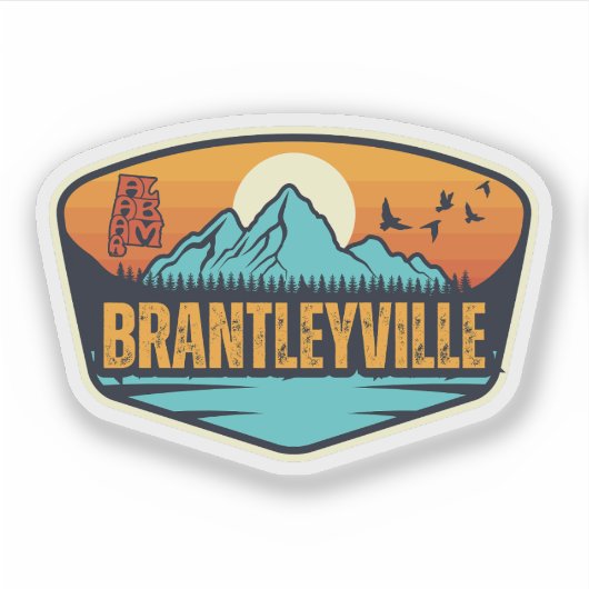 Brantleyville, Alabama Sticker (Voorkant)