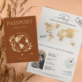 Branzend Oranje bruiloft Destination Passport Worl