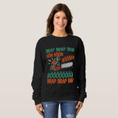 Brap Rön Chainzaazaag Laise Funny Lumberjack Chain Trui (Voorkant volledig)
