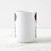 Braque Francais Dog Cartoon Koffiemok (Center)