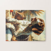  Braque Français Schilderij Legpuzzel (Horizontaal)