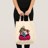 Bras en rimpels Humor Tote Bag (Voorkant (product))
