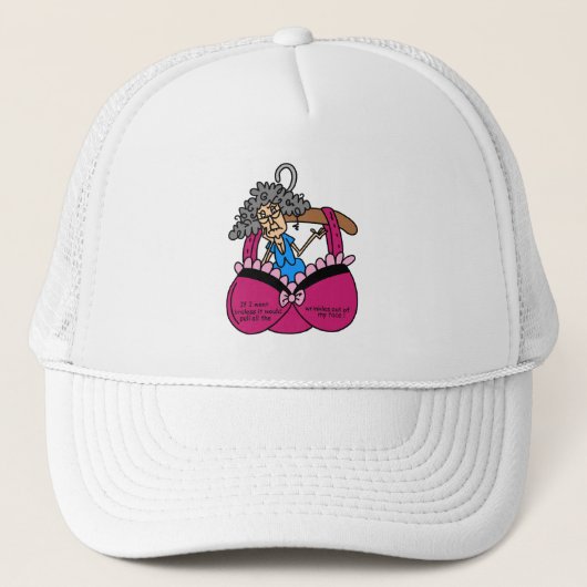 Bras en rimpels Humor Trucker Pet (Voorkant)