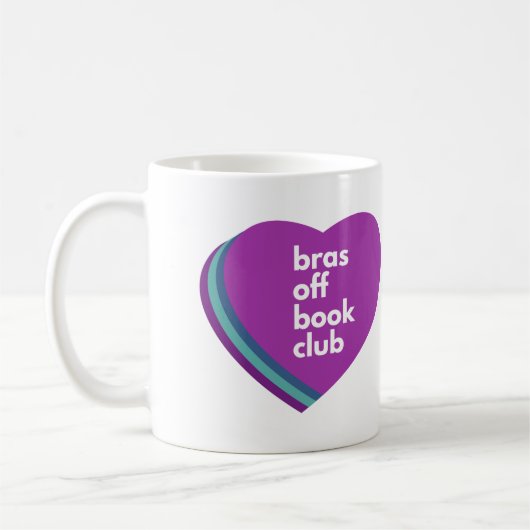 Bras Off Book Club Mok (Links)