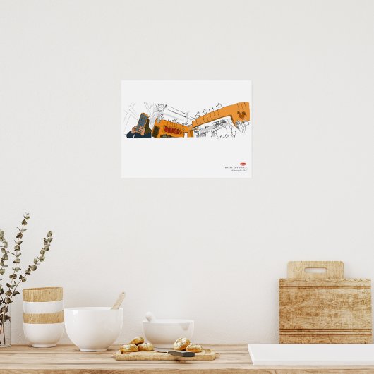 brasa poster (Keuken)
