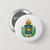Brasão Império do Brasil Ronde Button 5,7 Cm (Voorkant /achterkant)