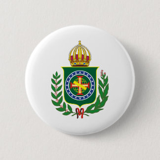 Brasão Império do Brasil Ronde Button 5,7 Cm