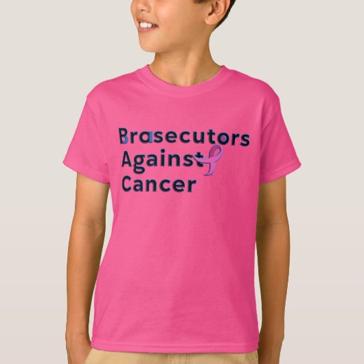 Brasecutors against Cancer - Shirt van Kind (Voorkant)