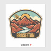 Braselton, Georgia Sticker (Vel)
