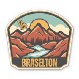 Braselton, Georgia Sticker