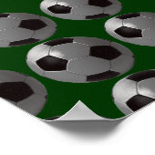 brasil 10 football wandbekleding poster (Hoek)