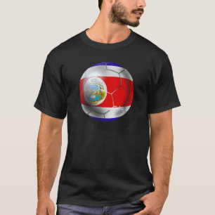 Brasil 2014 Costa Rica World Cup voetbal art. T-shirt