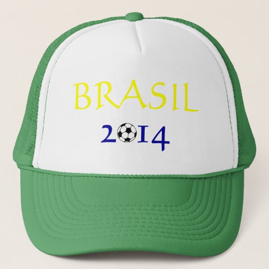 Brasil 2014 trucker pet (Voorkant)