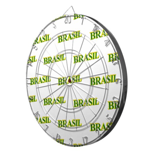 Brasil 3D Dartbord (Voorkant Rechts)