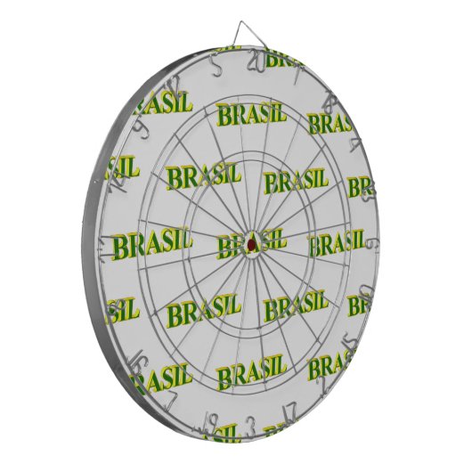 Brasil 3D Dartbord (Voorkant Links)
