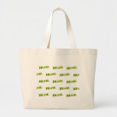 Brasil 3D Grote Tote Bag (Voorkant)