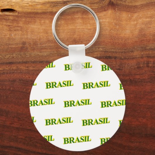 Brasil 3D Sleutelhanger (Voorkant)