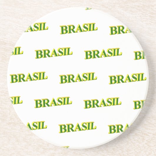 Brasil 3D Zandsteen Onderzetter (Voorkant)