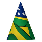 Brasil (AI gemaakt) Feesthoedjes (Voorkant)