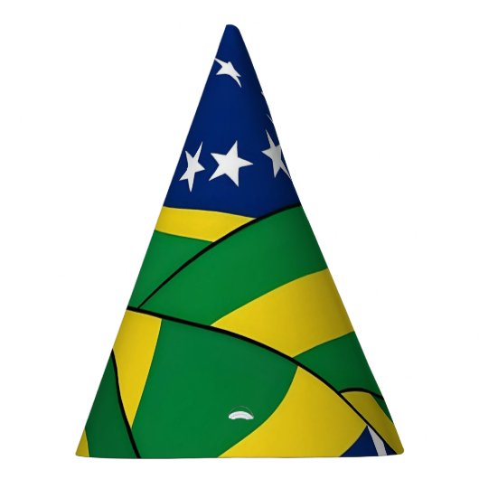 Brasil (AI gemaakt) Feesthoedjes (Rechts)