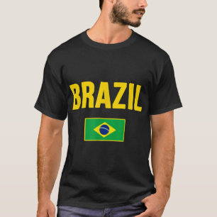 Brasil Braziliaanse vlag Souvenir Camiseta T-shirt