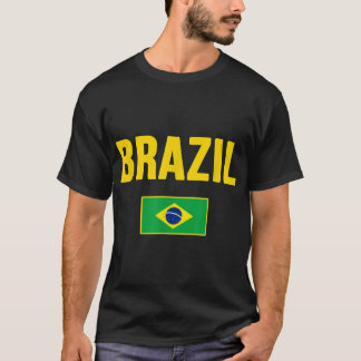 Brasil Braziliaanse vlag Souvenir Camiseta T-shirt