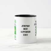 BRASIL BRAZILIË Voetbal Custom Name 2026 ELK JAAR Mok (Midden)