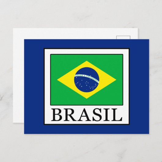 Brasil Briefkaart (Voorkant / Achterkant)