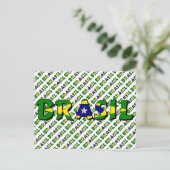 Brasil Briefkaart (Staand voorkant)