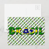 Brasil Briefkaart (Voorkant / Achterkant)