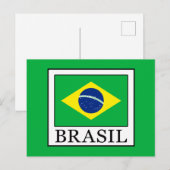 Brasil Briefkaart (Voorkant / Achterkant)