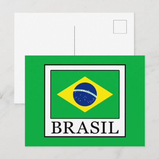 Brasil Briefkaart (Voorkant / Achterkant)