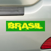 BRASIL BUMPERSTICKER (Op auto)