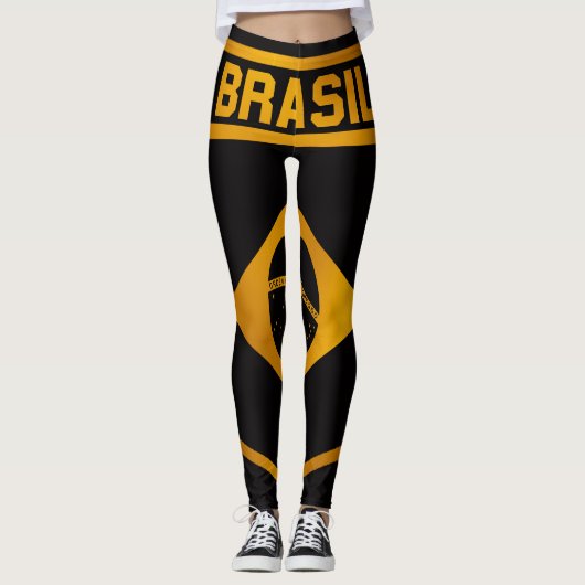 Brasil Emblem Leggings (Voorkant)
