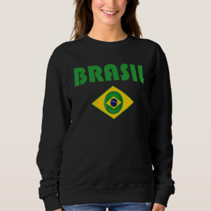 Brasil Fan Brazil Retro Soccer  Braziliaanse F Trui