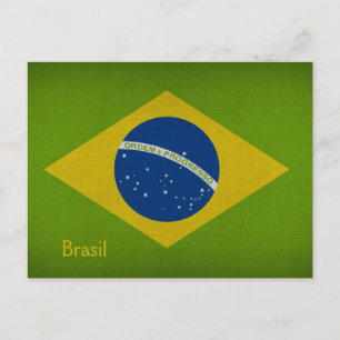 Brasil Flag Briefkaart