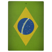 Brasil Flag Klembord (Achterkant)