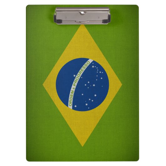 Brasil Flag Klembord (Voorkant)