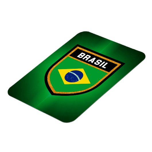 Brasil Flag Magneet (Linkerzijde)